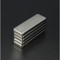 N35 Neodymium magnet strong cuboid block 30 * 10 * 3mm 5 piecesN35