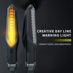 CB190 LED 150NK 12V - alta luminosità - luci di segnale di svolta moto - set di 2