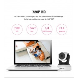 Starcam 720p HD IP CCTV wireless wi-fi notte visione telecamera di sicurezza baby monitor