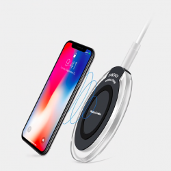 iPhone X 6 6S 7 8 Plus & Android universale Caricabatterie wireless Qi