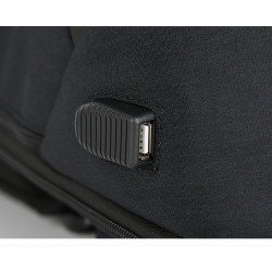 Zaino antifurto con ricarica USB - impermeabile - borsa portatile da 15,6 pollici