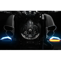12 LED - universal fit moto girano le luci del segnale per Harley Cruiser Honda Kawasaki BMW Yamaha 2 pz