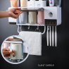 Toothbrush holder & toothpaste squeezer dispenser - setBathroom & Toilet