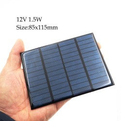 Pannello solare 12V - mini batteria