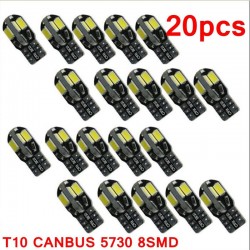 T10 12V Canbus LED auto lampadina interna - 20 pezzi