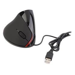 Mouse ottico verticale - USB cablato - 2400DPI - 2.4GH - ergonomico