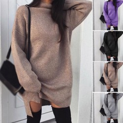 Autunno - maglione invernale - mini abito