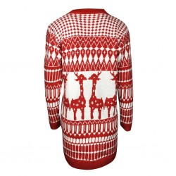 Maglione lungo Natale - mini abito